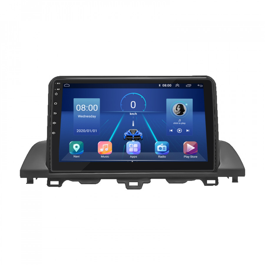 Штатная магнитола Lesko для Honda Accord X Рестайлинг 2020-н.в. экран 9" 4/64Gb 4G Wi-Fi GPS Top