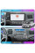Штатная магнитола Lesko для Honda Civic VIII Рестайлинг 2008-2012 экран 10" 4/64 QLED CarPlay 4G Wi-Fi GPS 360 Prime