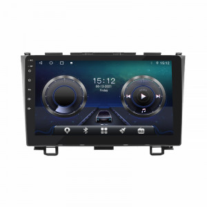 Штатная магнитола Lesko для Honda CR-V III Рестайлинг 2009-2012 экран 9" 4/64Gb 4G Wi-Fi GPS Top