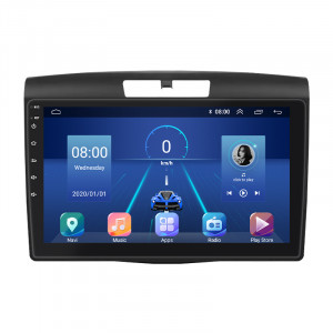 Штатная магнитола Lesko для Honda CR-V IV 2011-2015 экран 9" 6/128Gb 4G Wi-Fi GPS Top