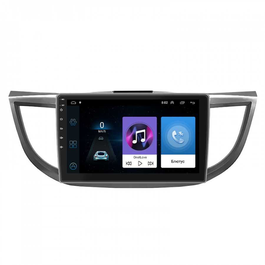 Штатная магнитола Lesko для Honda CR-V IV Рестайлинг 2014-2018 экран 10" 1/16Gb Wi-Fi GPS Base