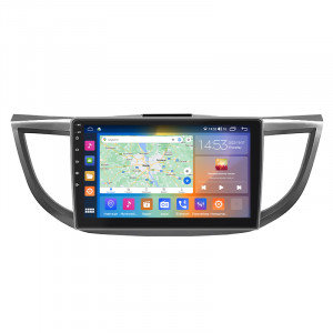 Штатная магнитола Lesko для Honda CR-V IV Рестайлинг 2014-2018 экран 10" 2/32Gb CarPlay 4G Wi-Fi GPS Prime