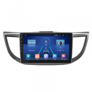 Штатная магнитола Lesko для Honda CR-V IV Рестайлинг 2014-2018 экран 10" 6/128Gb 4G Wi-Fi GPS Top