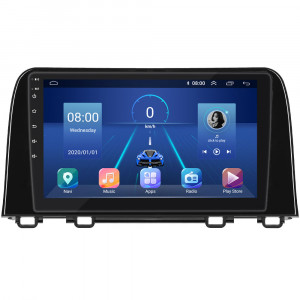 Штатная магнитола Lesko для Honda CR-V V Рестайлинг 2019-н.в. экран 9" 2/32Gb 4G Wi-Fi GPS Top