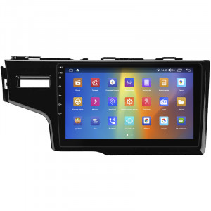 Штатная магнитола Lesko для Honda Fit III 2013-2017 экран 9" 4/64Gb CarPlay 4G Wi-Fi GPS Prime