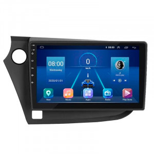 Штатная магнитола Lesko для Honda Insight II Рестайлинг 2011-2014 экран 9" 6/128Gb 4G Wi-Fi GPS Top