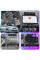 Штатная магнитола Lesko для Honda Jazz I Рестайлинг Manual AC 2005-2008 экран 9" 4/64 QLED CarPlay 4G Wi-Fi GPS 360 Prime