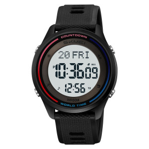 Спортивний чоловічий годинник Skmei 2348BKWT Black-White