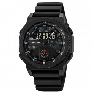 Спортивний чоловічий годинник Skmei 2355BK Black
