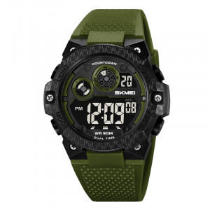 Спортивний чоловічий годинник Skmei 2337AG Army Green