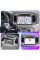 Штатная магнитола Lesko для Hyundai Accent III 2006-2011 экран 9" 4/64 QLED CarPlay 4G Wi-Fi GPS 360 Prime