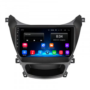 Штатная магнитола Lesko для Hyundai Avante V 2010-2015 экран 9" 2/32Gb Wi-Fi GPS Base