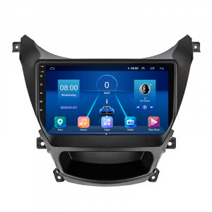 Штатная магнитола Lesko для Hyundai Avante V ver 2 2010-2015 экран 9" 4/64Gb 4G Wi-Fi GPS Top