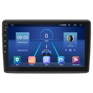 Штатная магнитола Lesko для Opel Vivaro A Рестайлинг 2006-2014 экран 10" 2/32Gb 4G Wi-Fi GPS Top