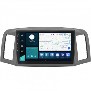 Штатная магнитола Lesko для Jeep Grand Cherokee 2005-2007 экран 10" 6/128Gb 4G Wi-Fi GPS Top