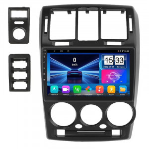 Штатная магнитола Lesko для Hyundai Getz I 2002-2005 экран 9" 1/16Gb Wi-Fi GPS Base