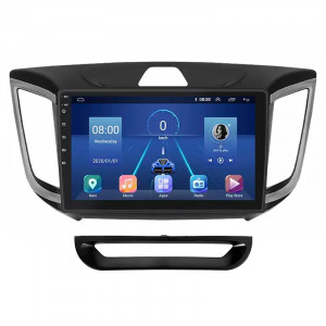 Штатная магнитола Lesko для Hyundai Creta I 2016-2020 экран 10" 6/128Gb 4G Wi-Fi GPS Top