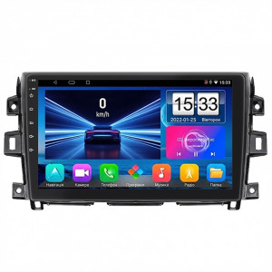 Штатная магнитола Lesko для Nissan NP300  2014-2016 экран 10" 1/16Gb Wi-Fi GPS Base