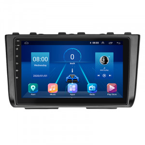 Штатная магнитола Lesko для Hyundai Creta I Рестайлинг 2020-2021 экран 9" 4/64Gb 4G Wi-Fi GPS Top