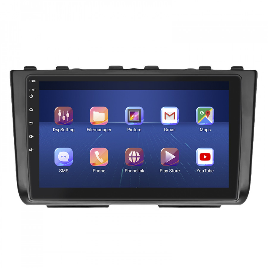 Штатная магнитола Lesko для Hyundai Creta II 2021-н.в. экран 9" 4/64Gb 4G Wi-Fi GPS Top