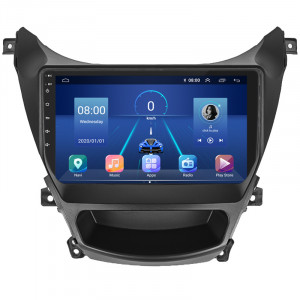 Штатная магнитола Lesko для Hyundai Elantra V (MD) Рестайлинг 2013-2016 экран 9" 6/128Gb 4G Wi-Fi GPS Top