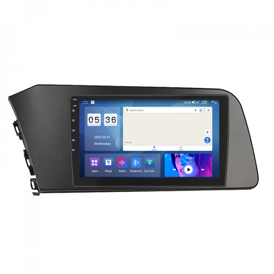 Штатная магнитола Lesko для Hyundai Elantra VII (CN7) 2020-н.в. экран 9" 4/64Gb CarPlay 4G Wi-Fi GPS Prime