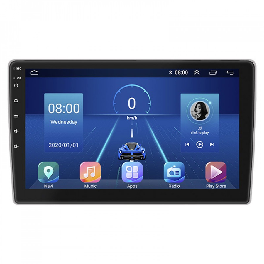 Штатная магнитола Lesko для Hyundai H-1 II 2007-2015 экран 9" 6/128Gb 4G Wi-Fi GPS Top