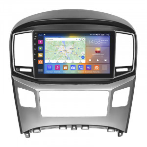 Штатная магнитола Lesko для Hyundai H-1 II Рестайлинг 2 2017-н.в. экран 9" 2/32Gb CarPlay 4G Wi-Fi GPS Prime