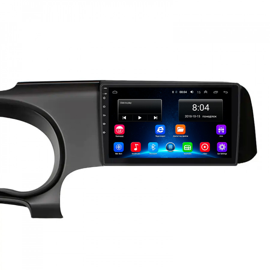 Штатная магнитола Lesko для Hyundai i10 III 2019-н.в. экран 9" 2/32Gb Wi-Fi GPS Base