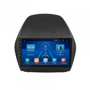 Штатная магнитола Lesko для Hyundai ix35 I 2010-2013 экран 10" 4/64Gb 4G Wi-Fi GPS Top