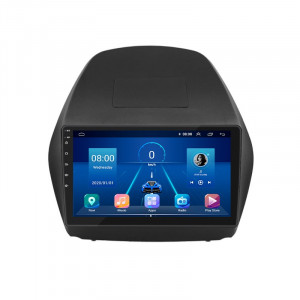 Штатная магнитола Lesko для Hyundai ix35 I Рестайлинг 2013-2015 экран 10" 6/128Gb 4G Wi-Fi GPS Top