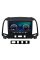 Штатная магнитола Lesko для Hyundai Santa Fe II Рестайлинг 2009-2012 экран 9" 4/64Gb 4G Wi-Fi GPS Top