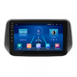 Штатная магнитола Lesko для Hyundai Santa Fe IV 2018-2021 экран 10" 6/128Gb 4G Wi-Fi GPS Top