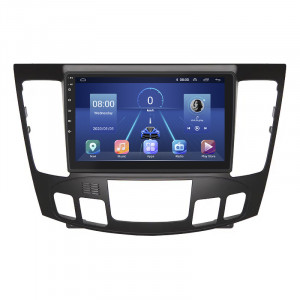 Штатная магнитола Lesko для Hyundai Sonata V (NF) Auto AC 2008-2010 экран 9" 4/64Gb 4G Wi-Fi GPS Top