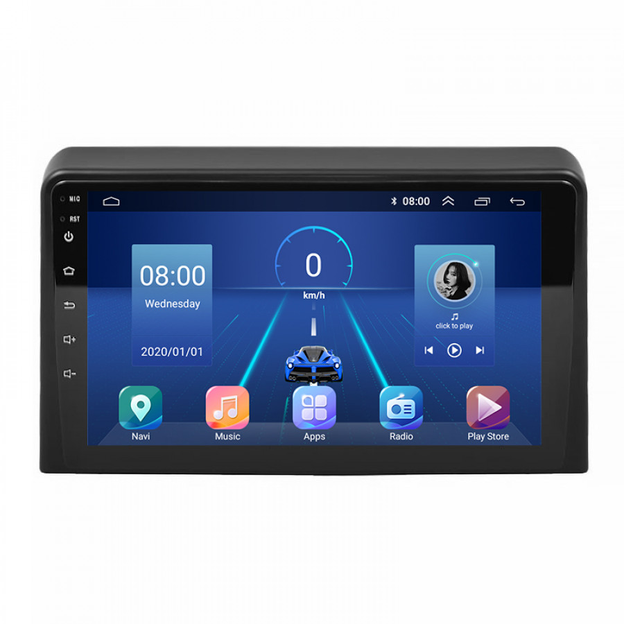 Штатная магнитола Lesko для Hyundai Sonata VII (LF) Рестайлинг 2017-2019 экран 9" 2/32Gb 4G Wi-Fi GPS Top