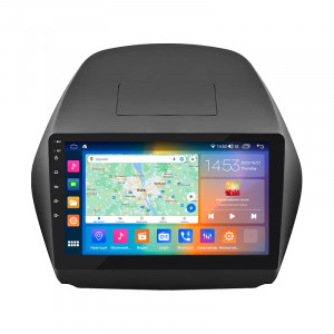 Штатная магнитола Lesko для Hyundai Tucson II 2009-2015 экран 10" 4/64Gb CarPlay 4G Wi-Fi GPS Prime