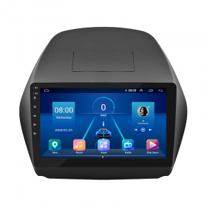 Штатная магнитола Lesko для Hyundai Tucson II 2009-2015 экран 10" 2/32Gb 4G Wi-Fi GPS Top