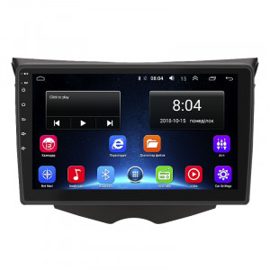 Штатная магнитола Lesko для Hyundai Veloster I 2011-2015 экран 9" 2/32Gb Wi-Fi GPS Base