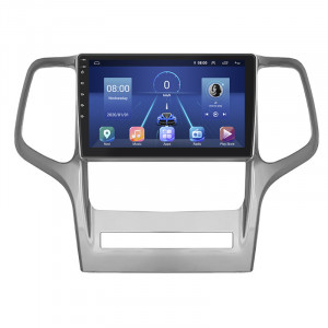 Штатная магнитола Lesko для Jeep Grand Cherokee IV (WK2) 2010-2013 экран 9" 2/32Gb 4G Wi-Fi GPS Top