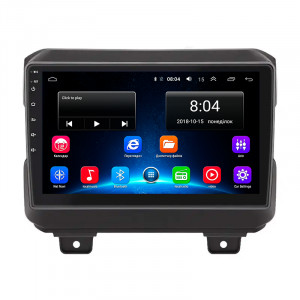 Штатная магнитола Lesko для Jeep Wrangler IV (JL) 2017-н.в. экран 9" 2/32Gb Wi-Fi GPS Base