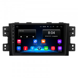 Штатная магнитола Lesko для Kia Borrego I 2008-2011 экран 9" 2/32Gb Wi-Fi GPS Base