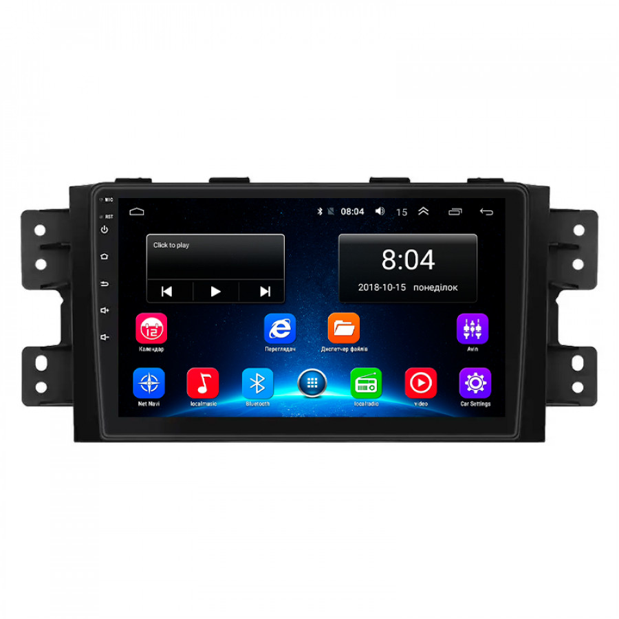Штатная магнитола Lesko для Kia Borrego I 2008-2011 экран 9" 2/32Gb Wi-Fi GPS Base