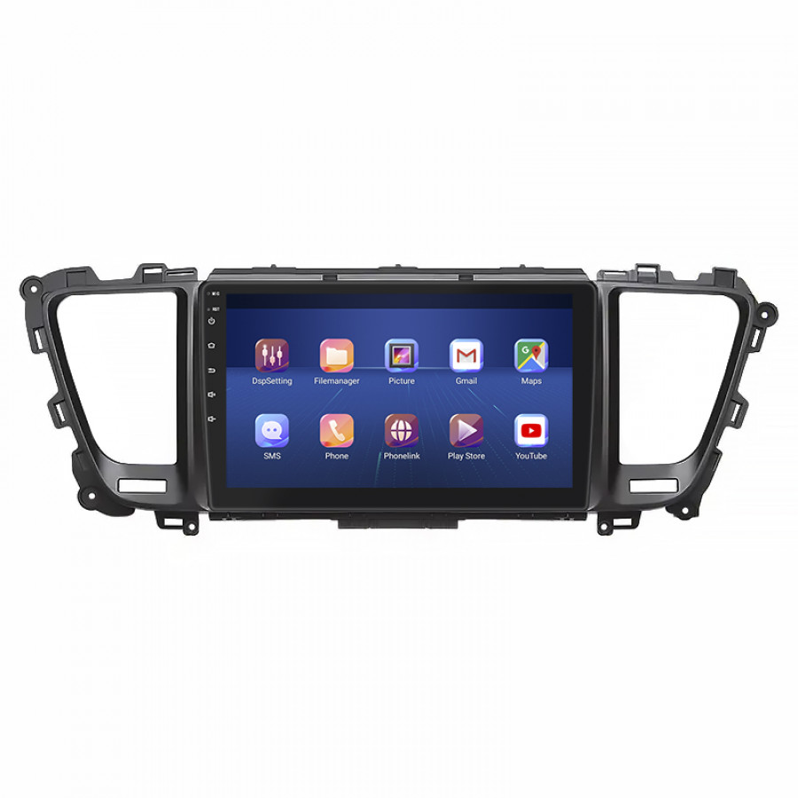 Штатная магнитола Lesko для Kia Carnival III 2014-2021 экран 9" 4/64Gb 4G Wi-Fi GPS Top