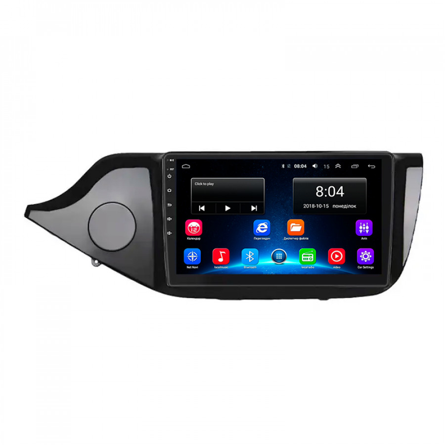 Штатная магнитола Lesko для Kia Ceed II 2012-2015 экран 9" 2/32Gb Wi-Fi GPS Base