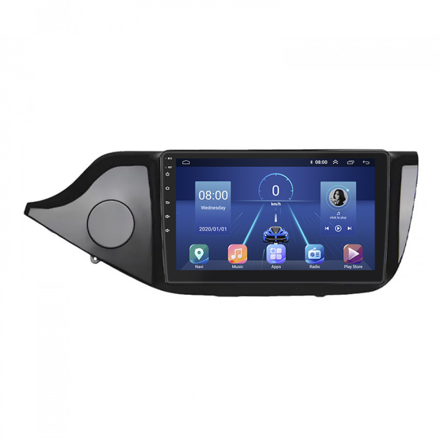 Штатная магнитола Lesko для Kia Ceed II 2012-2015 экран 9" 4/64Gb 4G Wi-Fi GPS Top