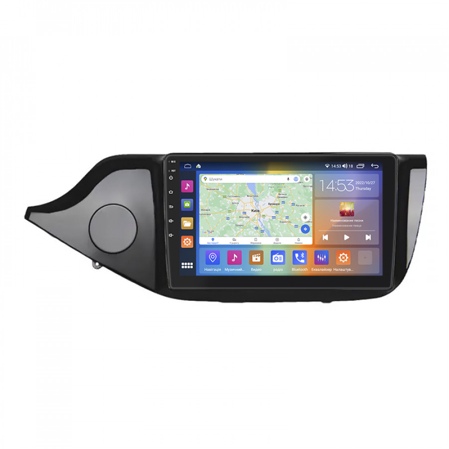 Штатная магнитола Lesko для Kia Ceed II Рестайлинг 2015-2018 экран 9" 2/32Gb 4G Wi-Fi GPS Top