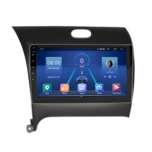 Штатная магнитола Lesko для Kia Forte II 2013-2016 экран 9" 2/32Gb 4G Wi-Fi GPS Top