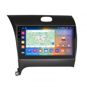 Штатная магнитола Lesko для Kia Forte II Рестайлинг 2016-2018 экран 9" 2/32Gb CarPlay 4G Wi-Fi GPS Prime