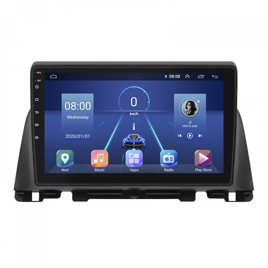 Штатная магнитола Lesko для Kia K5 II 2015-2020 экран 10" 6/128Gb 4G Wi-Fi GPS Top