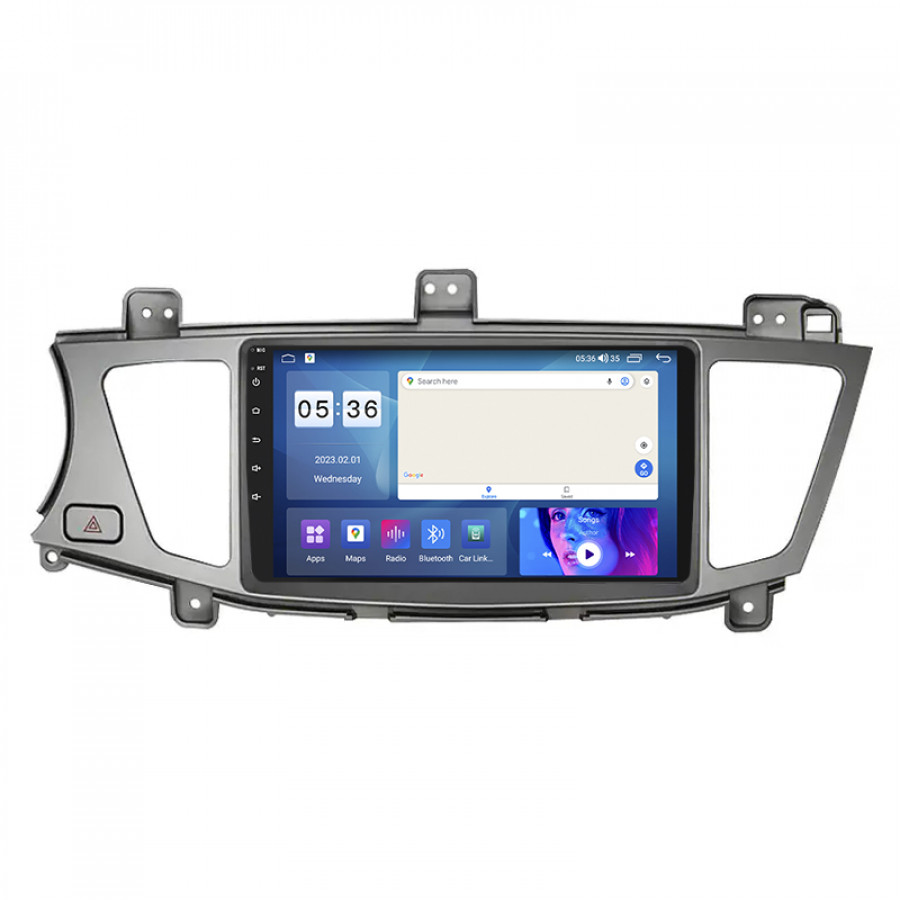 Штатная магнитола Lesko для Kia K7 VG (I) 2009-2012 экран 9" 2/32Gb CarPlay 4G Wi-Fi GPS Prime